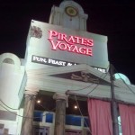 Night Shot of Pirates Voyage