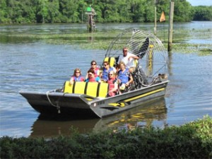Airboat Tour at Plantation River Tours