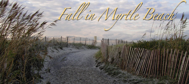 Autumn Myrtle Beach Path