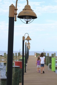 If you need a break from the sand, a boardwalk is a great place to stroll.