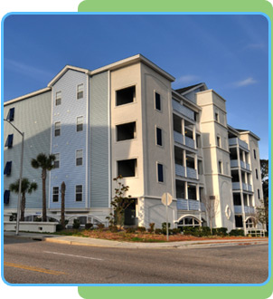 Building view of Myrtle Beach Villas