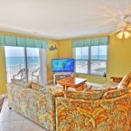 Beach view living room