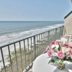 Beach view balcony