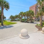 Beach access parking next door