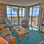 Beach view living room