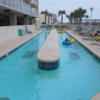 Outdoor lazy river