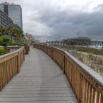Boardwalk in Front of the Pavilion