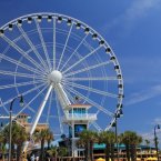 The SkyWheel, located just down the street