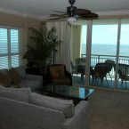 Oceanfront living room