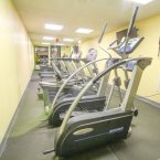 Small fitness area with cardio equiptment