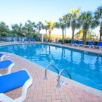 Alternate view of the outdoor pool