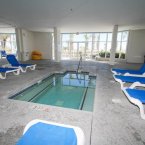 Relax in the indoor jacuzzi