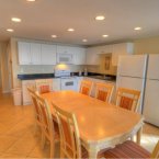 Dining area and kitchen