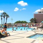 Outdoor pool and kiddie pool