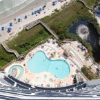 Aerial View of Outdoor Pool