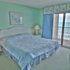 Master bedroom with balcony