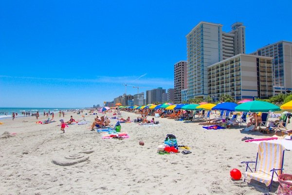 Anderson Ocean Club Myrtle Beach Sc Vacation Condo Als Anderson Beach View Looking South
